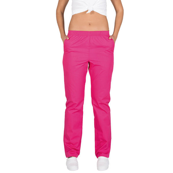Calça Unissexo Sarja Colors-Rosa-XS-RAG-Tailors-Fardas-e-Uniformes-Vestuario-Pro