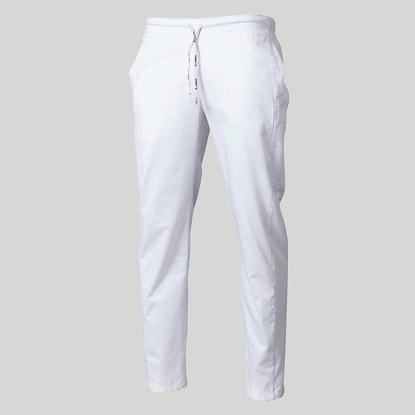Calça Unissexo Sarja Coolmax-Branco 101-XXS-RAG-Tailors-Fardas-e-Uniformes-Vestuario-Pro