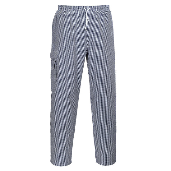 Calça de Chefs Chester-Controlo azul-L-RAG-Tailors-Fardas-e-Uniformes-Vestuario-Pro