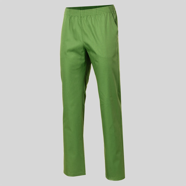 Calça de Sarja Unisex Básica c/ Elástico (Cores 1)-Verde Oliva-XS-RAG-Tailors-Fardas-e-Uniformes-Vestuario-Pro