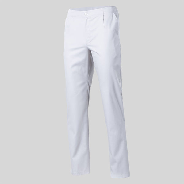 Calça de Sarja Unisex c/ Botão (Cores 1/2)-Branco - 101-XS-RAG-Tailors-Fardas-e-Uniformes-Vestuario-Pro