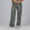 Calça de Senhora Reta com Pregas-Verde Caqui - 149-XS-RAG-Tailors-Fardas-e-Uniformes-Vestuario-Pro