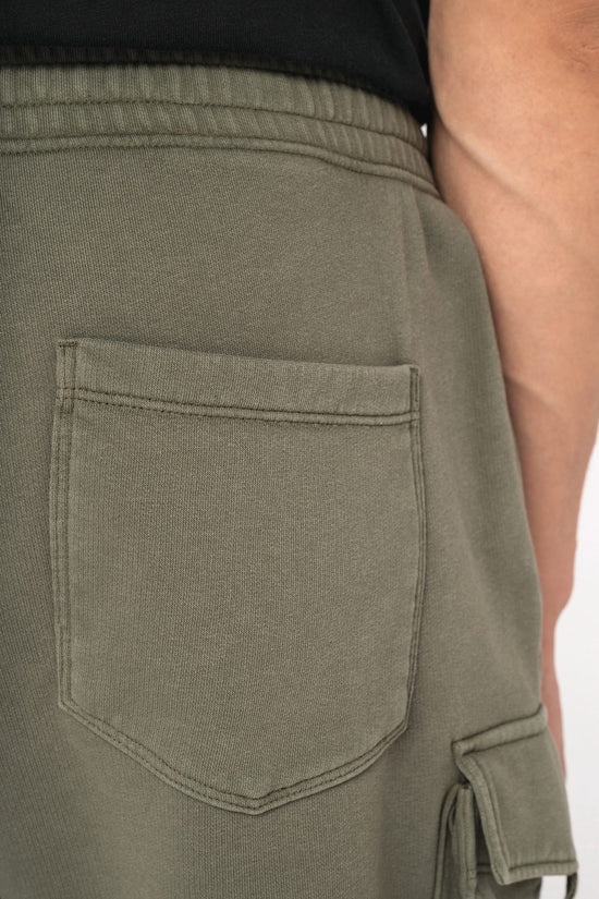 Calção Cargo Eco-responsável de Homem em French Terry-RAG-Tailors-Fardas-e-Uniformes-Vestuario-Pro