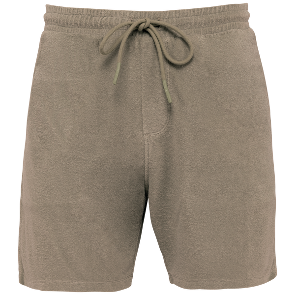 Calção Eco Homem em Malha Turca-Cream Coffe-XS-RAG-Tailors-Fardas-e-Uniformes-Vestuario-Pro