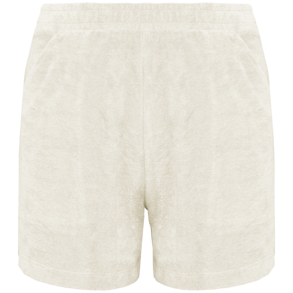 Calção Terry Towel de Criança - 210 g-Ivory-4/6 Anos-RAG-Tailors-Fardas-e-Uniformes-Vestuario-Pro