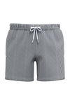 Calção de Banho Eco-responsável às Riscas Homem-Branco / Riscas Cinzento Ferro-S-RAG-Tailors-Fardas-e-Uniformes-Vestuario-Pro