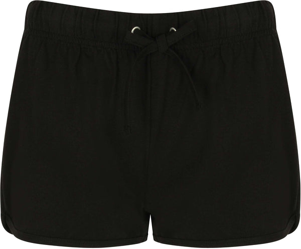 Calção retro de senhora-Preto / Preto-XS-RAG-Tailors-Fardas-e-Uniformes-Vestuario-Pro