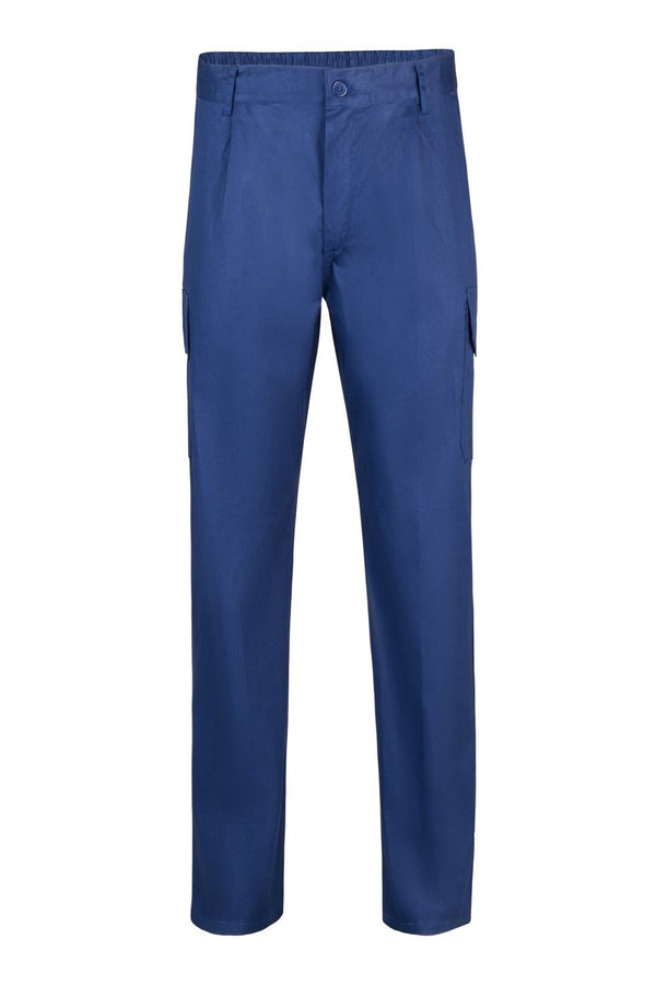 Calças 100% Algodão Multibolsos-Azul-36-RAG-Tailors-Fardas-e-Uniformes-Vestuario-Pro