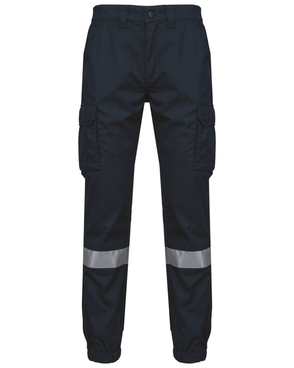 Calças Alta-Visibilidade c\elástico nos tornozelos-Marinho-34-RAG-Tailors-Fardas-e-Uniformes-Vestuario-Pro