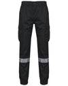 Calças Alta-Visibilidade c\elástico nos tornozelos-Preto-34-RAG-Tailors-Fardas-e-Uniformes-Vestuario-Pro