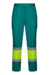 Calças Bicolor Multibolsos de Alta Visibilidade-Verde/amarelo Fluorescente - 02/20-S-RAG-Tailors-Fardas-e-Uniformes-Vestuario-Pro