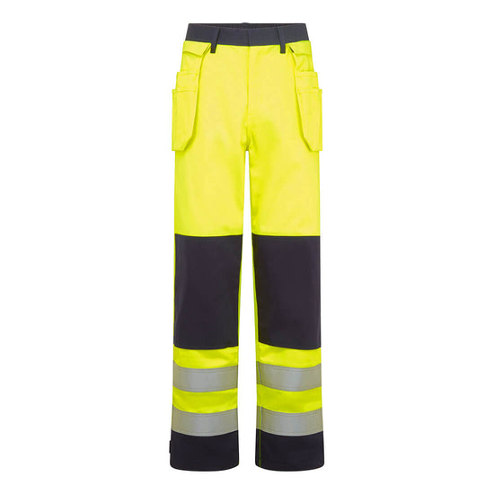 Calças Bizflame Hi-Vis Holster-Amarelo/marinho-S-RAG-Tailors-Fardas-e-Uniformes-Vestuario-Pro
