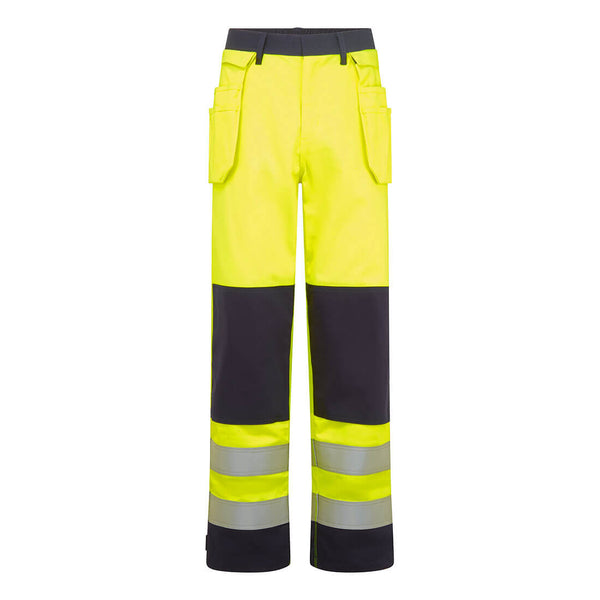 Calças Bizflame Hi-Vis Holster-Amarelo/marinho-S-RAG-Tailors-Fardas-e-Uniformes-Vestuario-Pro