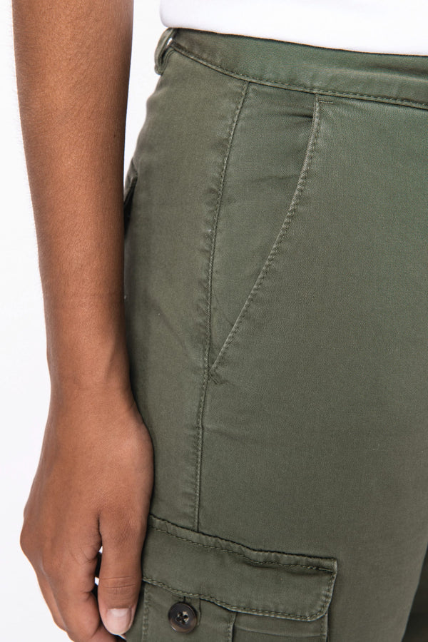 Calças Cargo Eco-responsáveis com Aspecto Lavado de Senhora-RAG-Tailors-Fardas-e-Uniformes-Vestuario-Pro
