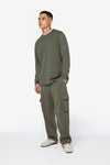 Calças Cargo Eco-responsáveis com Aspeto Lavado French Terry Homem-RAG-Tailors-Fardas-e-Uniformes-Vestuario-Pro