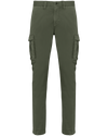 Calças Cargo Eco-responsáveis com Aspeto Lavado Homem-Cáqui Orgânico Lavado-36 FR-RAG-Tailors-Fardas-e-Uniformes-Vestuario-Pro
