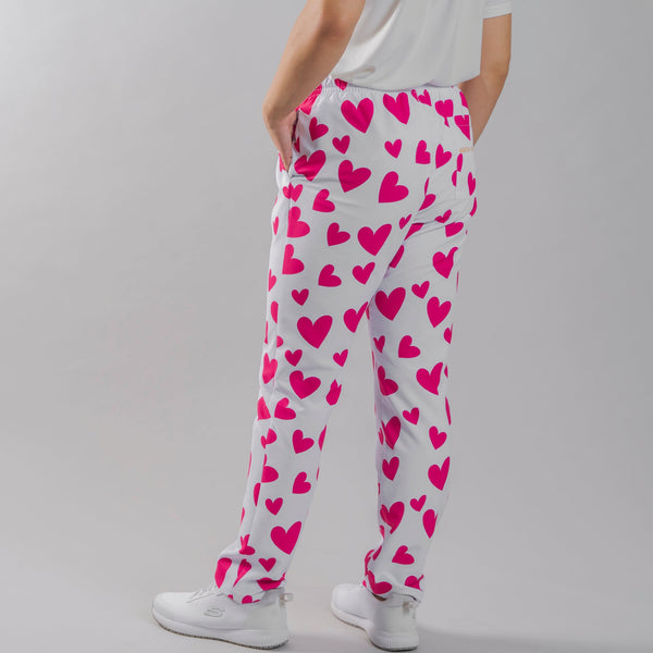 Calças Chef Agatha Heart Mix-RAG-Tailors-Fardas-e-Uniformes-Vestuario-Pro