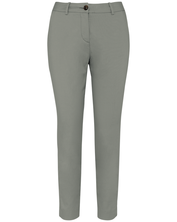 Calças Chino 7/8 Eco-Responsáveis Senhora-Almond Green-34-RAG-Tailors-Fardas-e-Uniformes-Vestuario-Pro
