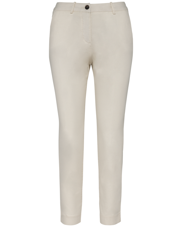 Calças Chino 7/8 Eco-Responsáveis Senhora-Ivory-34-RAG-Tailors-Fardas-e-Uniformes-Vestuario-Pro