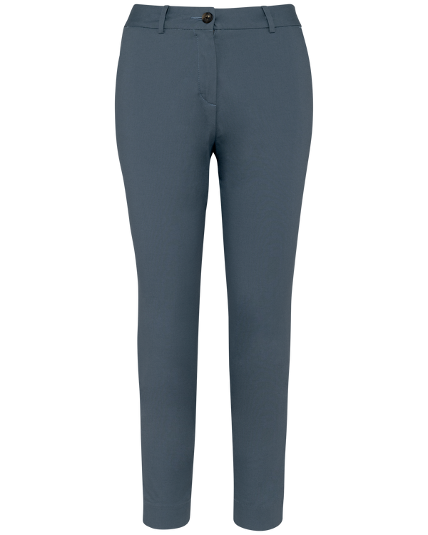 Calças Chino 7/8 Eco-Responsáveis Senhora-Mineral Grey-34-RAG-Tailors-Fardas-e-Uniformes-Vestuario-Pro
