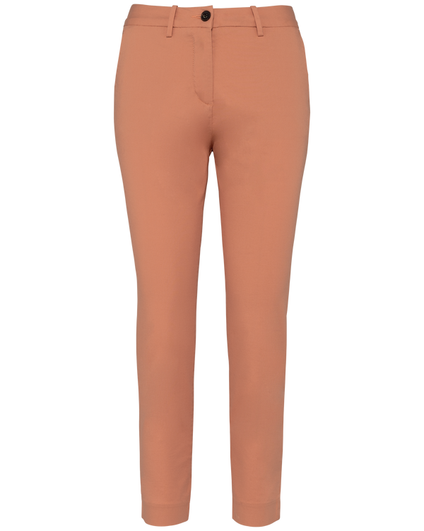 Calças Chino 7/8 Eco-Responsáveis Senhora-Peach-34-RAG-Tailors-Fardas-e-Uniformes-Vestuario-Pro