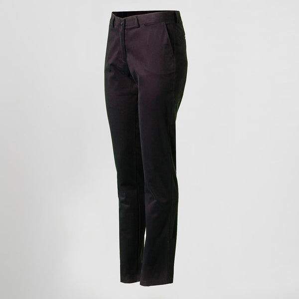 Calças Chino Femininas Milan 270g-Cinza Escuro-36-RAG-Tailors-Fardas-e-Uniformes-Vestuario-Pro