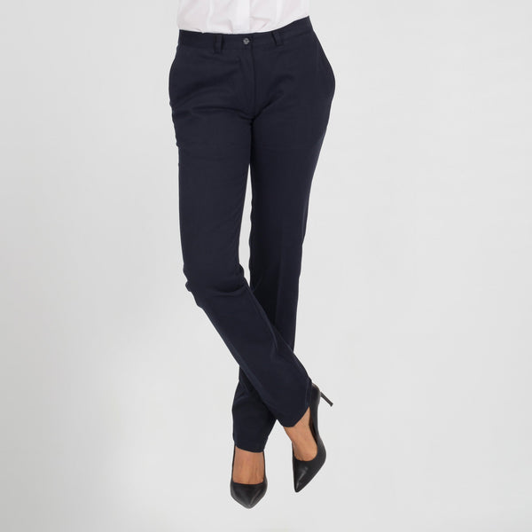 Calças Chino Femininas Milan 270g-RAG-Tailors-Fardas-e-Uniformes-Vestuario-Pro