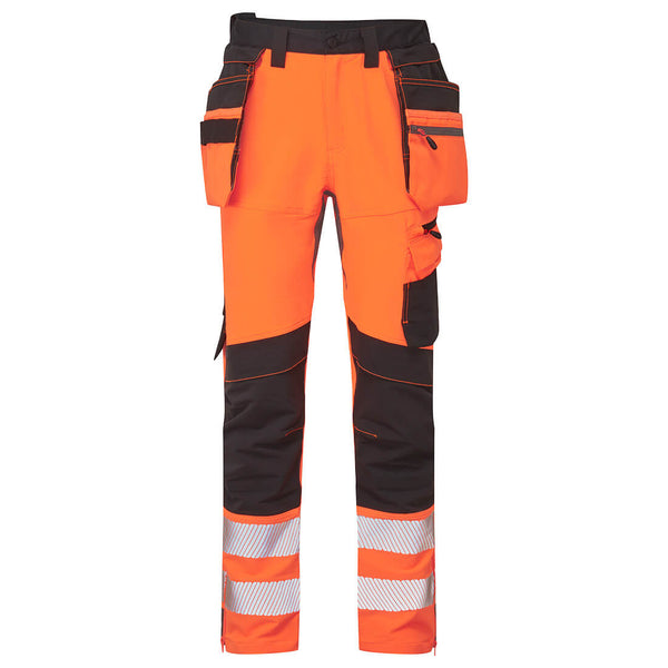 Calças DX4 de Bolso com Estojo Removível de Alta Visibilidade-Laranja/preto-28-RAG-Tailors-Fardas-e-Uniformes-Vestuario-Pro