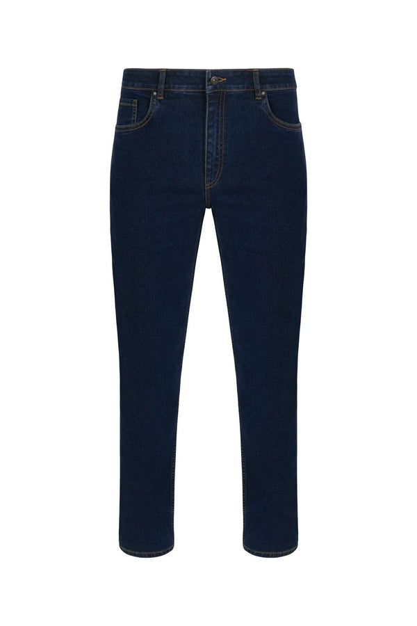 Calças Denim Stretch Slim Fit-Denim Azul Medio - 87-S-RAG-Tailors-Fardas-e-Uniformes-Vestuario-Pro