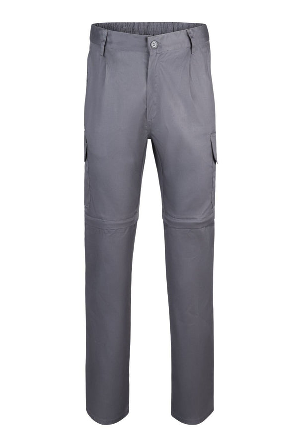 Calças Desmontáveis Multibolsos-Cinza-36-RAG-Tailors-Fardas-e-Uniformes-Vestuario-Pro
