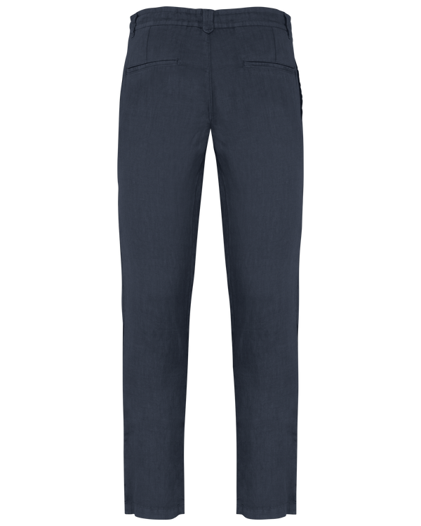 Calças Eco-responsáveis Lavadas em Linho para Homem-RAG-Tailors-Fardas-e-Uniformes-Vestuario-Pro