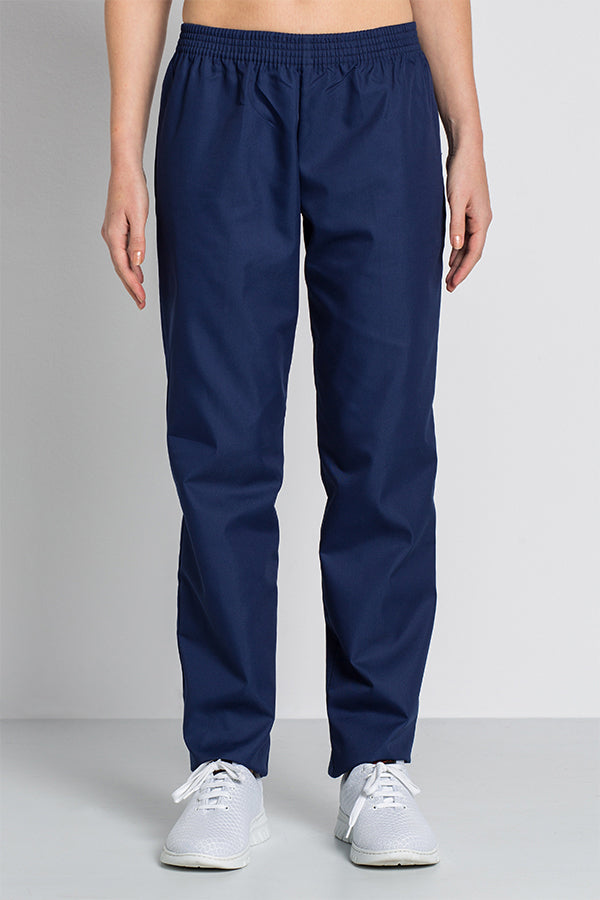 Calças Elvita Sarja Unissexo (Cores 2/2)-Azul Escuro-XS / (SP)-RAG-Tailors-Fardas-e-Uniformes-Vestuario-Pro