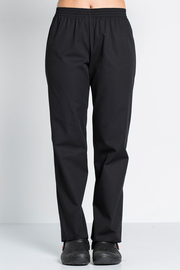 Calças Elvita Sarja Unissexo-Preto - 571-XS / (SP)-RAG-Tailors-Fardas-e-Uniformes-Vestuario-Pro