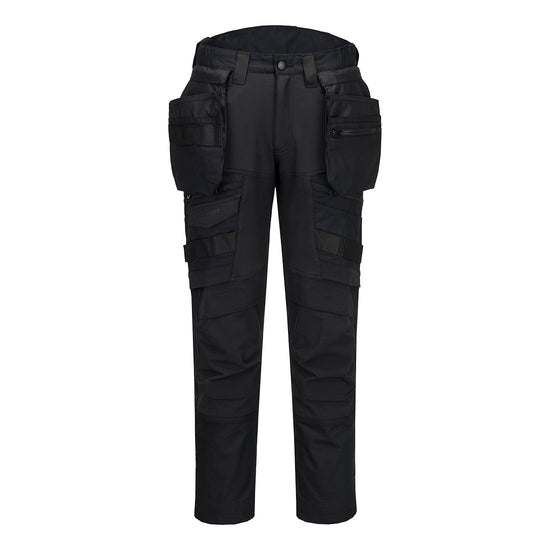 Calças Holster DX4 com Bolsos Destacáveis-Regular-Tudo Preto-UK26" DE42 FR34 EU40-RAG-Tailors-Fardas-e-Uniformes-Vestuario-Pro