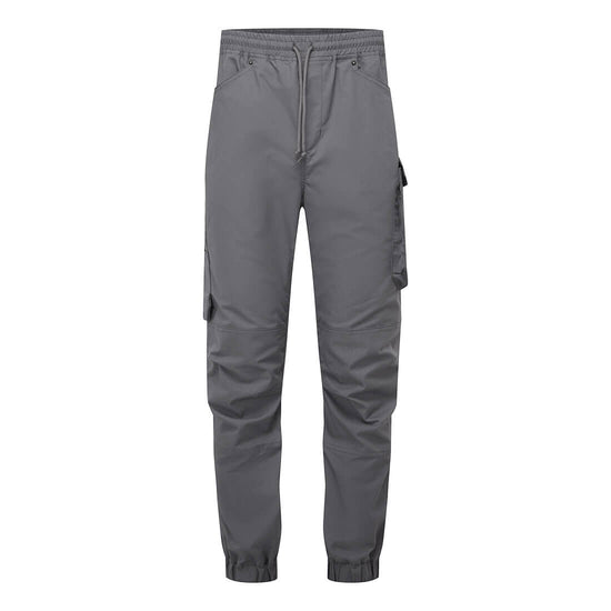Calças Jogger Cargo-Cinza Claro-S-RAG-Tailors-Fardas-e-Uniformes-Vestuario-Pro