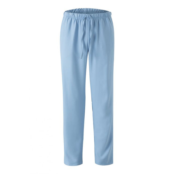 Calças Micofibra Estilo Pijama Matteu-Azul Celeste- 15-XS-RAG-Tailors-Fardas-e-Uniformes-Vestuario-Pro
