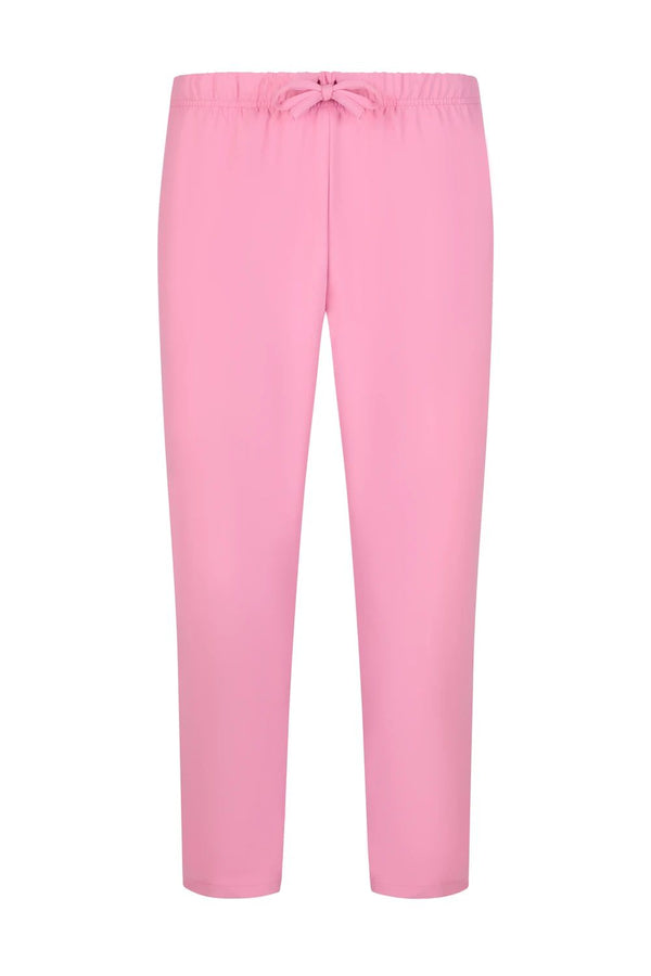 Calças Micofibra Estilo Pijama Matteu-Rosa Chiclete - 84-XS-RAG-Tailors-Fardas-e-Uniformes-Vestuario-Pro