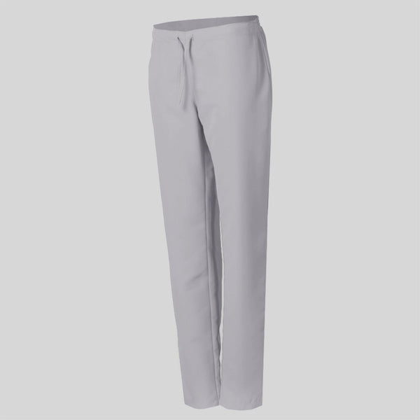 Calças Microfibra C/ Bolso Lateral e Elástico-Cinza Perola - 117-XS-RAG-Tailors-Fardas-e-Uniformes-Vestuario-Pro