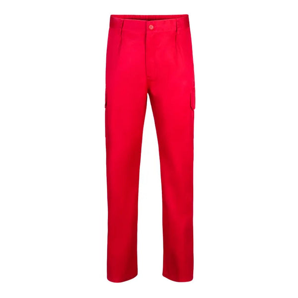 Calças Multibolsos Simples-Vermelho-34-RAG-Tailors-Fardas-e-Uniformes-Vestuario-Pro