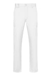 Calças Multibolsos Slim Fit READY-Branco-34-RAG-Tailors-Fardas-e-Uniformes-Vestuario-Pro