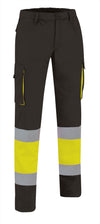 Calças Multibolsos de Alta Visibilidade Alfaro-Amarelo Flúor / Preto-S-RAG-Tailors-Fardas-e-Uniformes-Vestuario-Pro