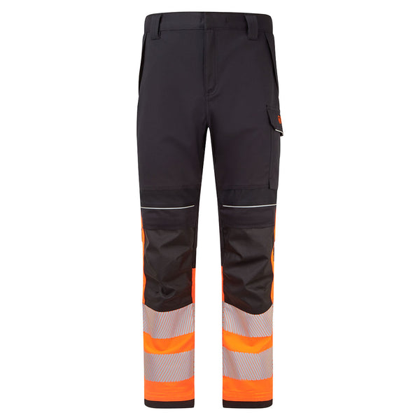 Calças PW3 Modaflame Work Alta Visibilidade Classe 1 FR-Laranja/preto-28-RAG-Tailors-Fardas-e-Uniformes-Vestuario-Pro