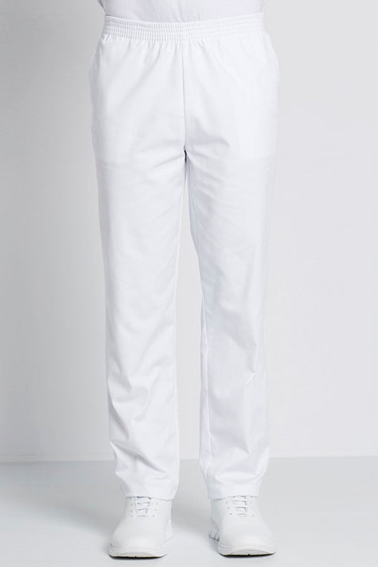 Calças Sevilha em Microfibra Elastik-Branco-SP (XS)-RAG-Tailors-Fardas-e-Uniformes-Vestuario-Pro