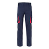 Calças Stretch Bicolor Multibolsos-AZUL NAVY/VERMELHO - 61/12-34-RAG-Tailors-Fardas-e-Uniformes-Vestuario-Pro