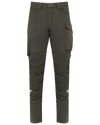 Calças Stretch Recicladas Multibolsos Unissexo-Caqui Escuro-34 FR-RAG-Tailors-Fardas-e-Uniformes-Vestuario-Pro