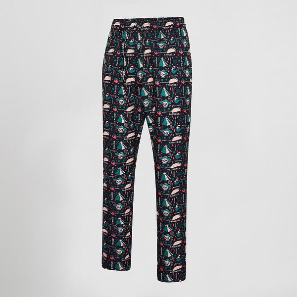 Calças Unissexo em Microfibra Estampada-Tacofest-5158-XS-RAG-Tailors-Fardas-e-Uniformes-Vestuario-Pro