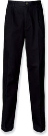 Calças chino de homem 65/35-Preto-40 EU (30 UK)-RAG-Tailors-Fardas-e-Uniformes-Vestuario-Pro