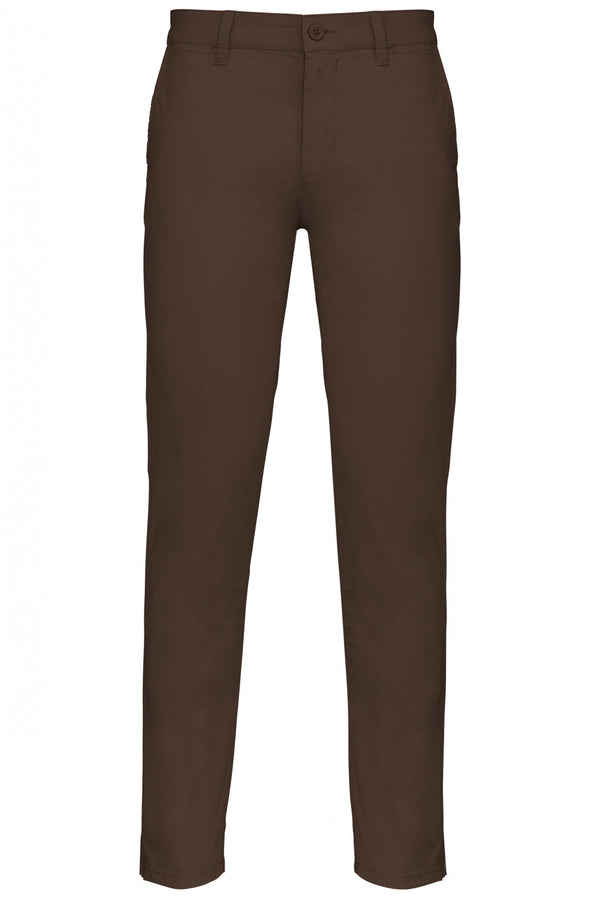 Calças chino de homem Aveludada-Chocolate-38 PT-RAG-Tailors-Fardas-e-Uniformes-Vestuario-Pro