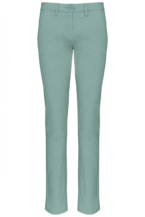 Calças chino de senhora Aveludadas-Sage-34 PT-RAG-Tailors-Fardas-e-Uniformes-Vestuario-Pro