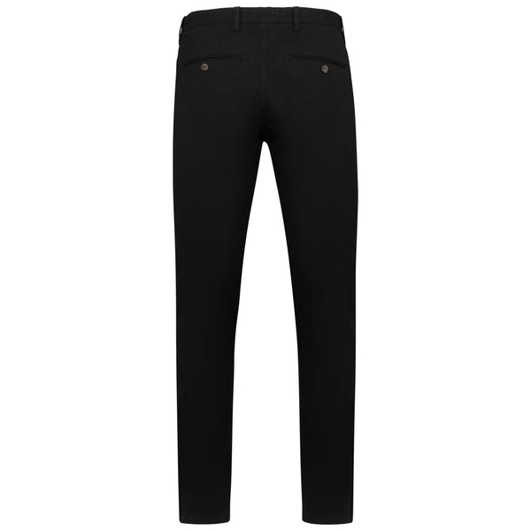 Calças chino eco-responsáveis para homem-Black-36-RAG-Tailors-Fardas-e-Uniformes-Vestuario-Pro